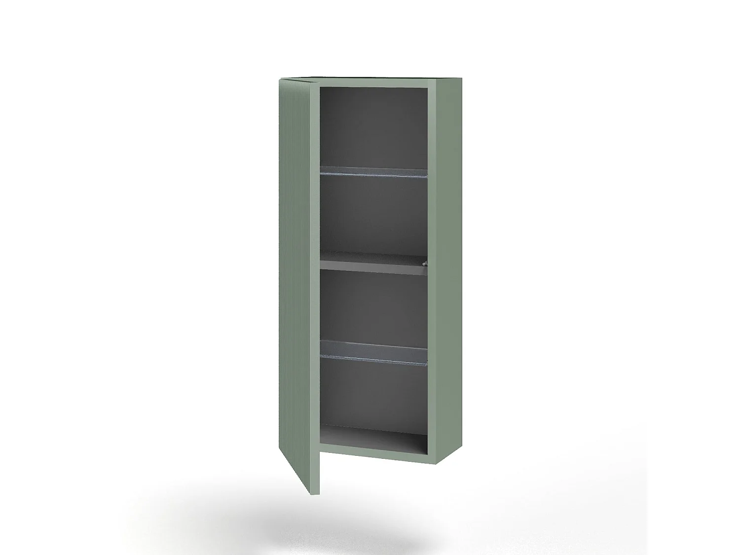 Armario alto SOLMIRA verde salvia