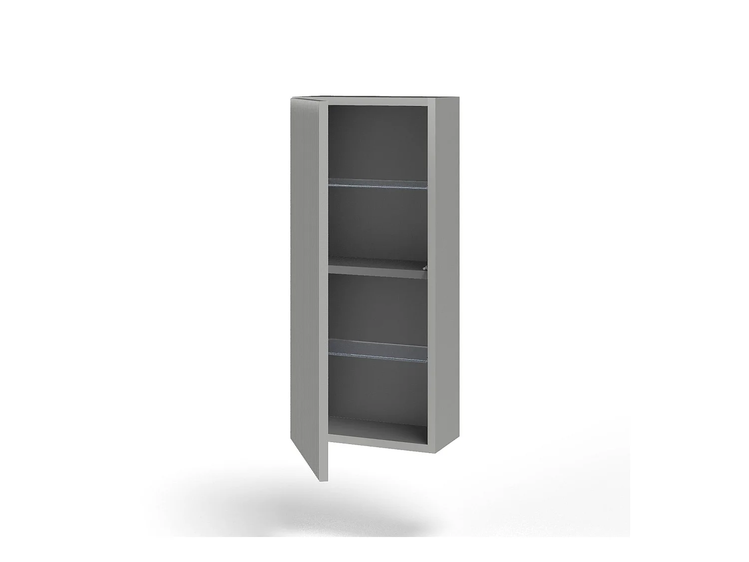 Meuble haut SOLMIRA gris