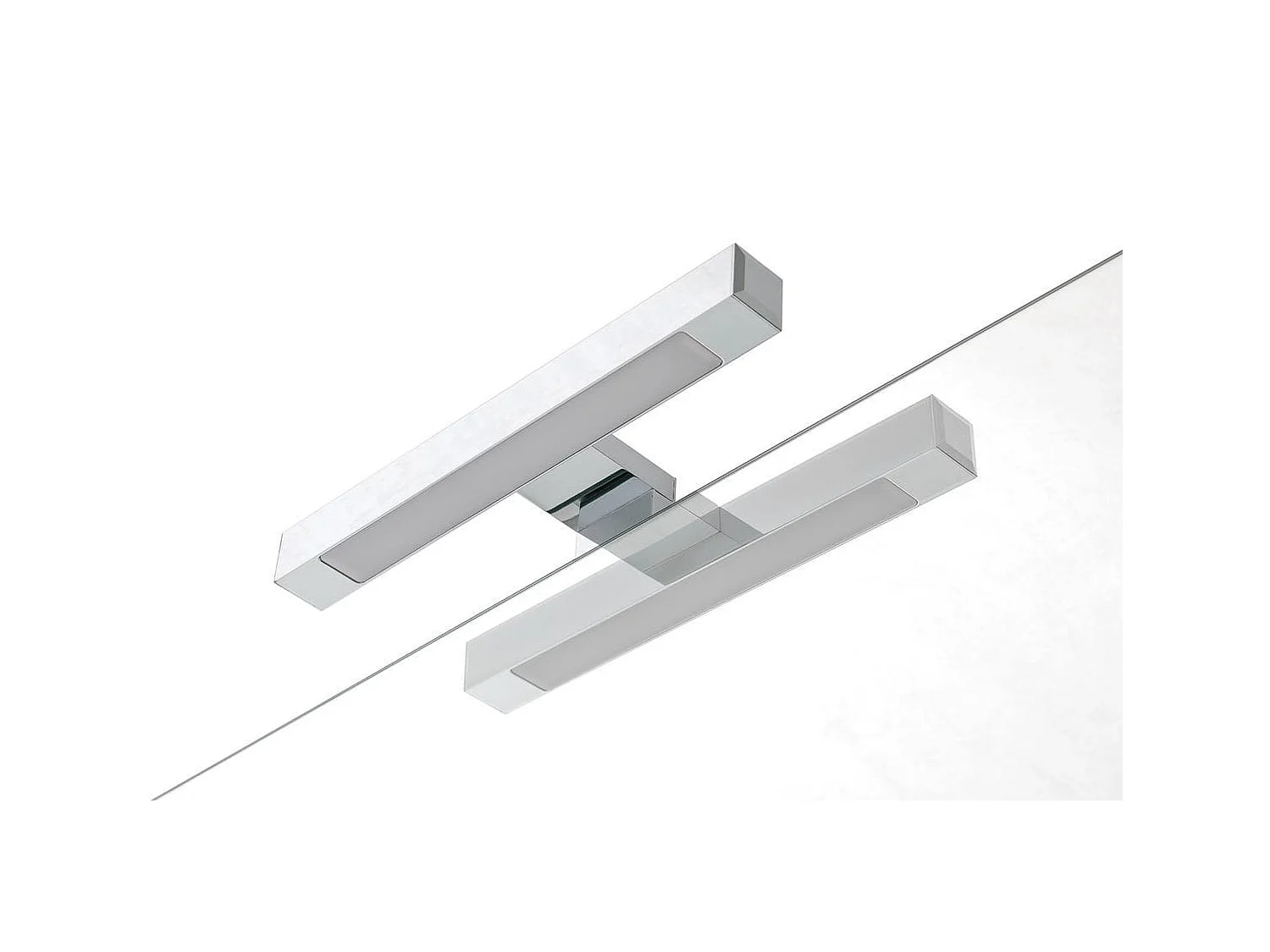 Composition double vasque 5 pièces SOLMIRA chêne rio