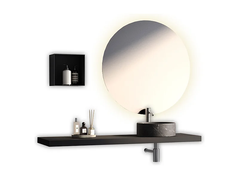 Composition 4 pièces SOLMIRA anthracite/marquinia