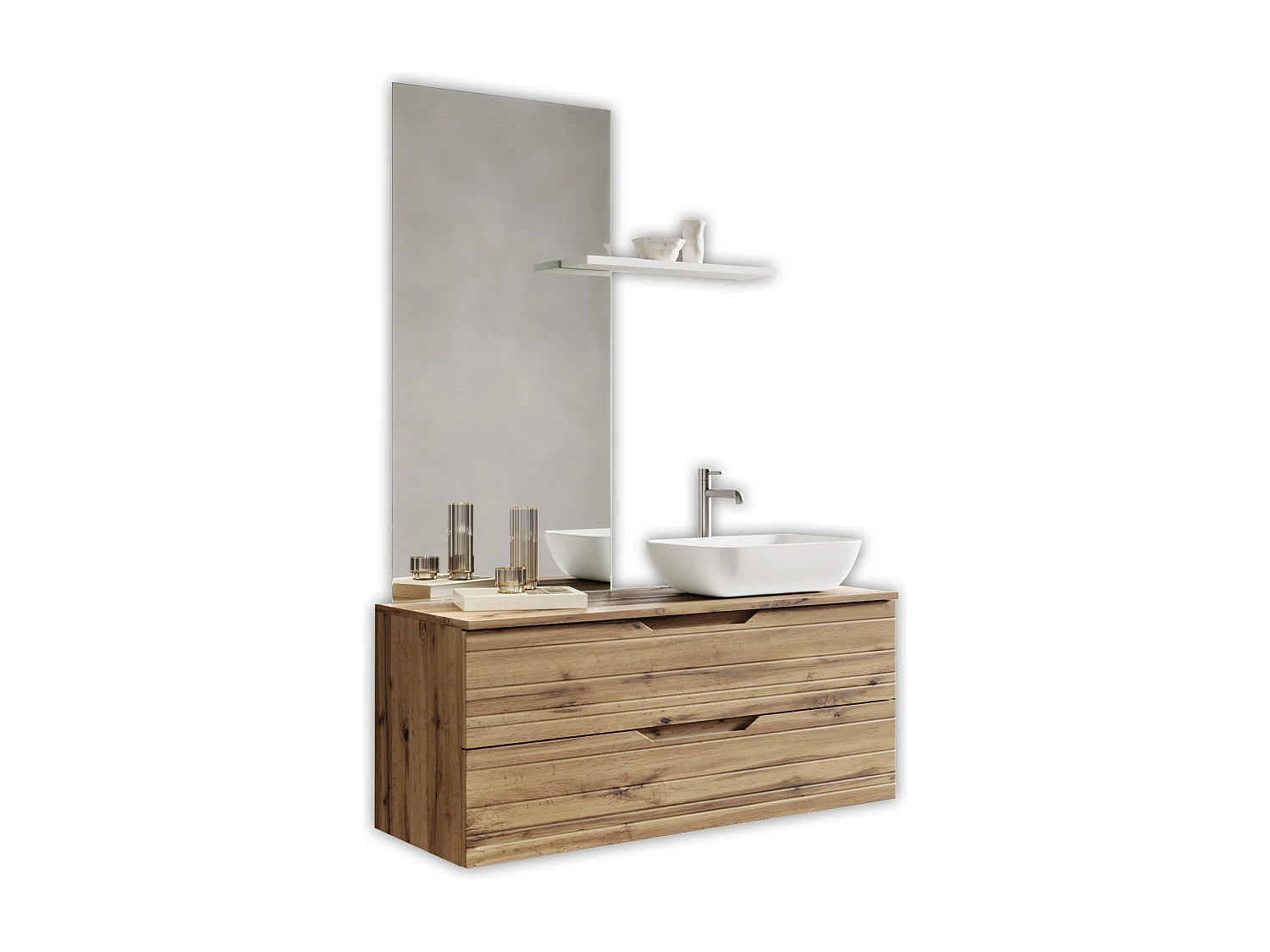 Composição 4 peças SOLMIRA carvalho