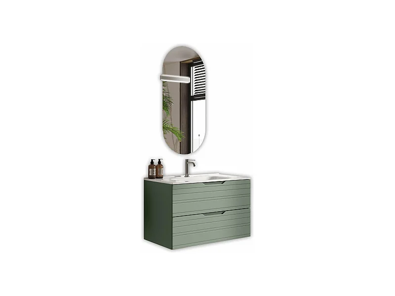 Komposition 4-teilig SOLMIRA salbeigrün