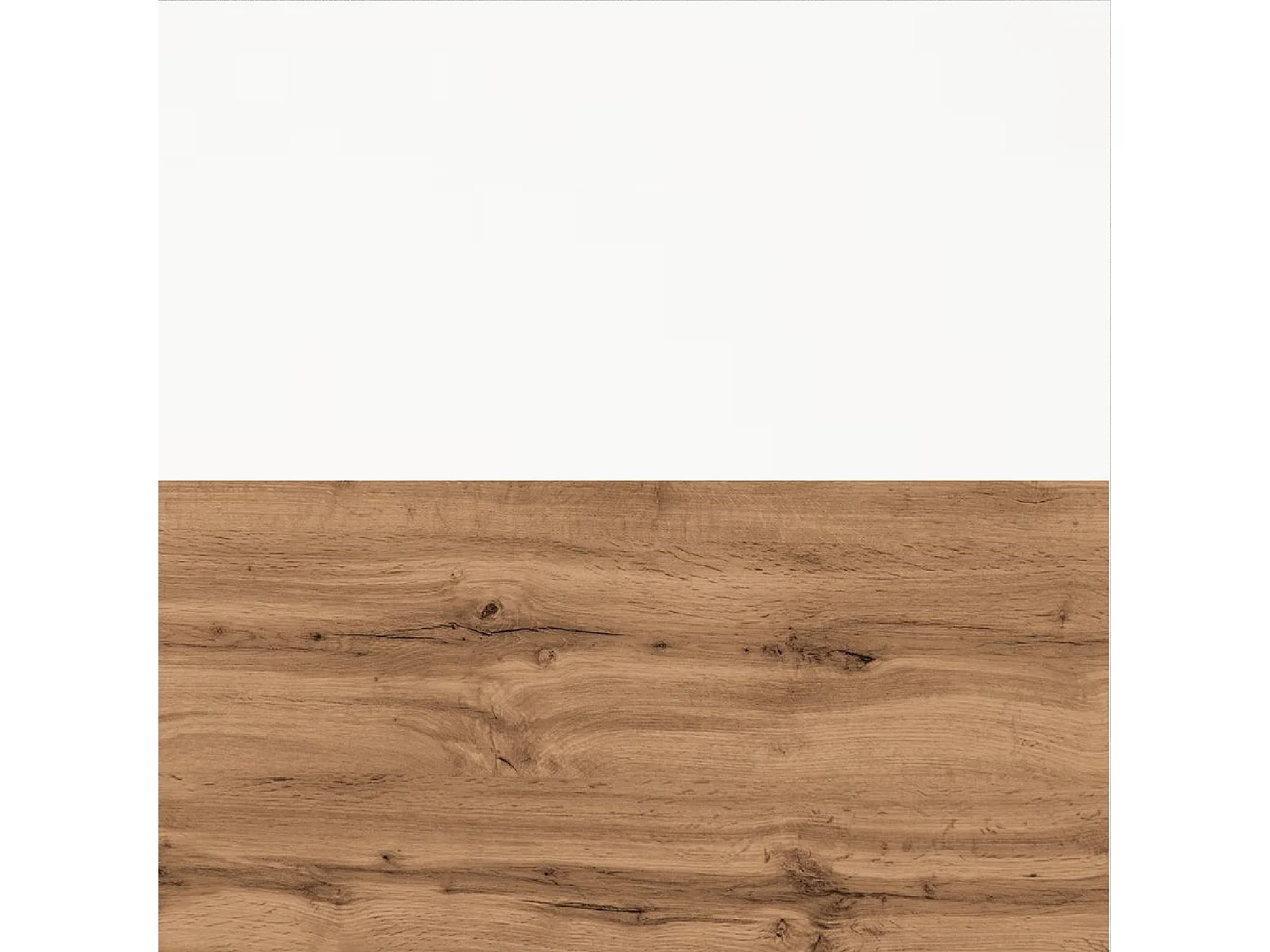 Komposition Badewanne rechts 4-teilig SOLMIRA weiß/eiche