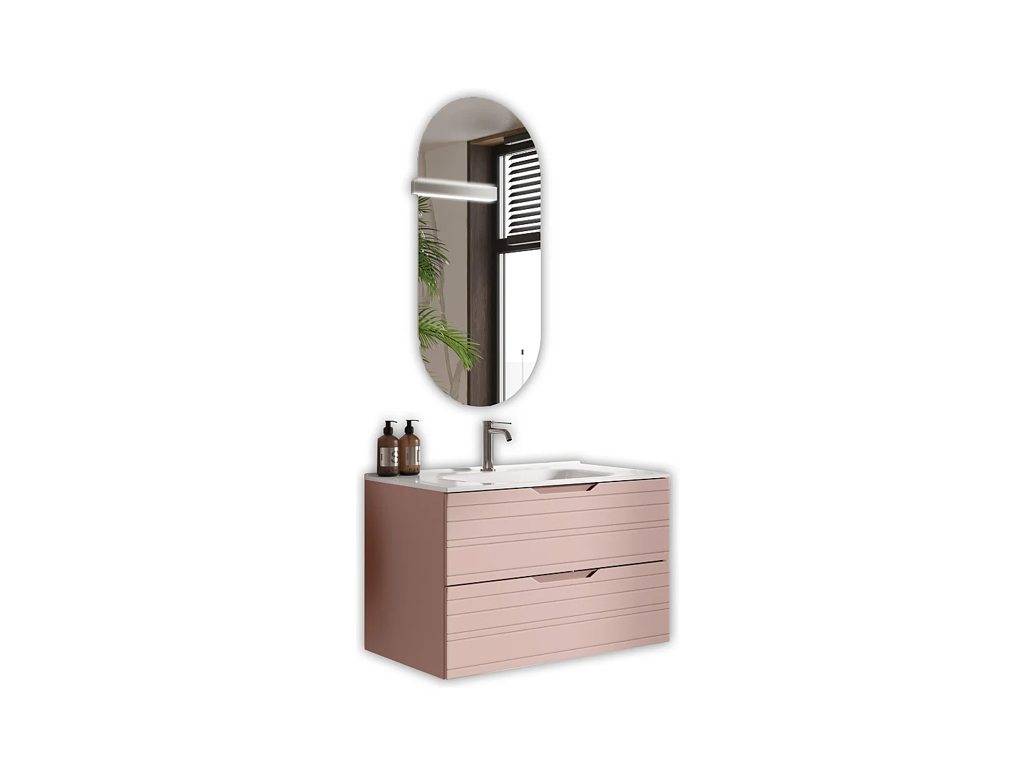 Komposition 4-teilig SOLMIRA puderrosa