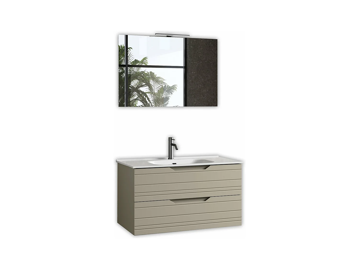 Composition 4 pièces SOLMIRA taupe