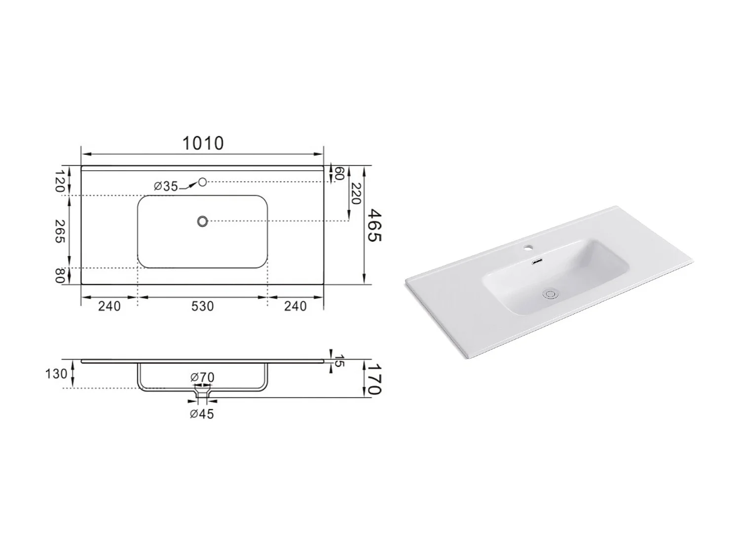 Composition 4 pièces SOLMIRA taupe
