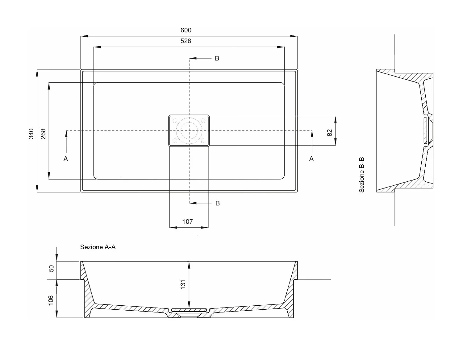 Composition 3 pièces SOLMIRA blanc mat