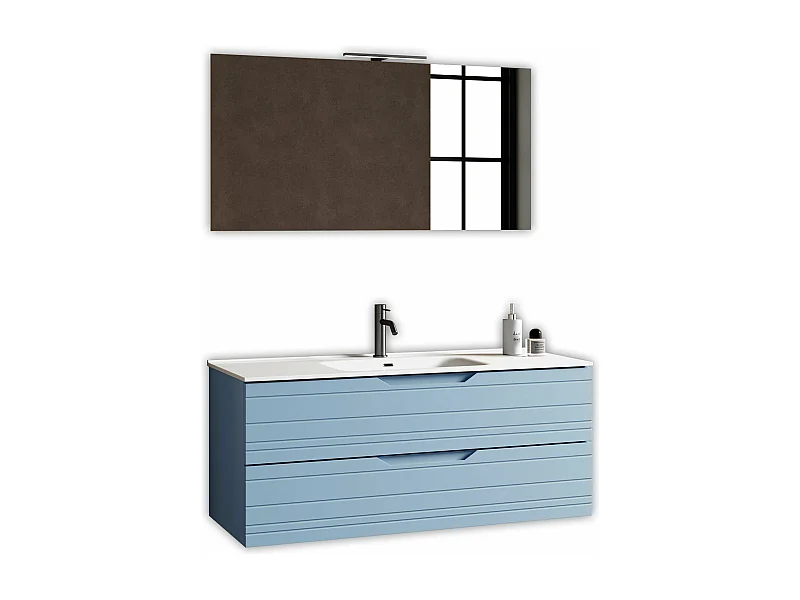 Composition 4 pièces SOLMIRA bleu Tiffany