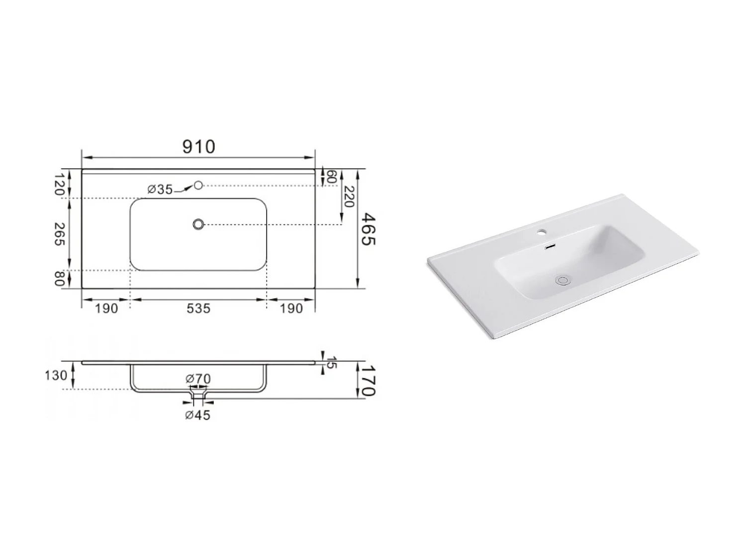 4-teiliges Set SOLMIRA mattweiß
