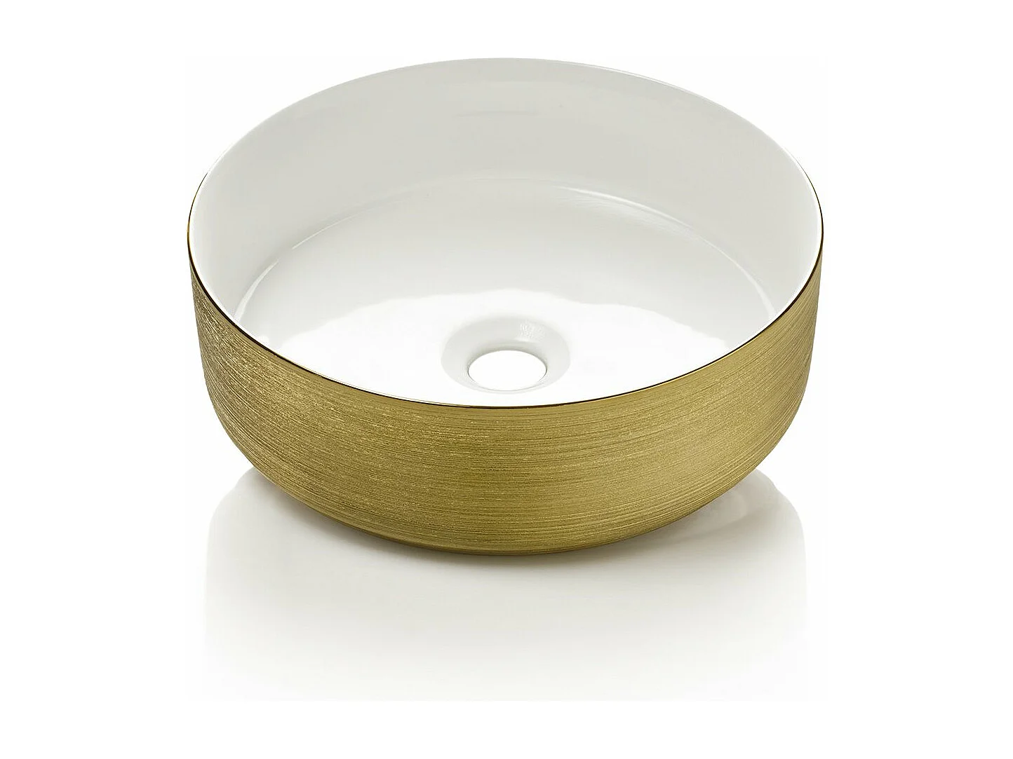 Komposition 4-teilig SOLMIRA weiß/gold