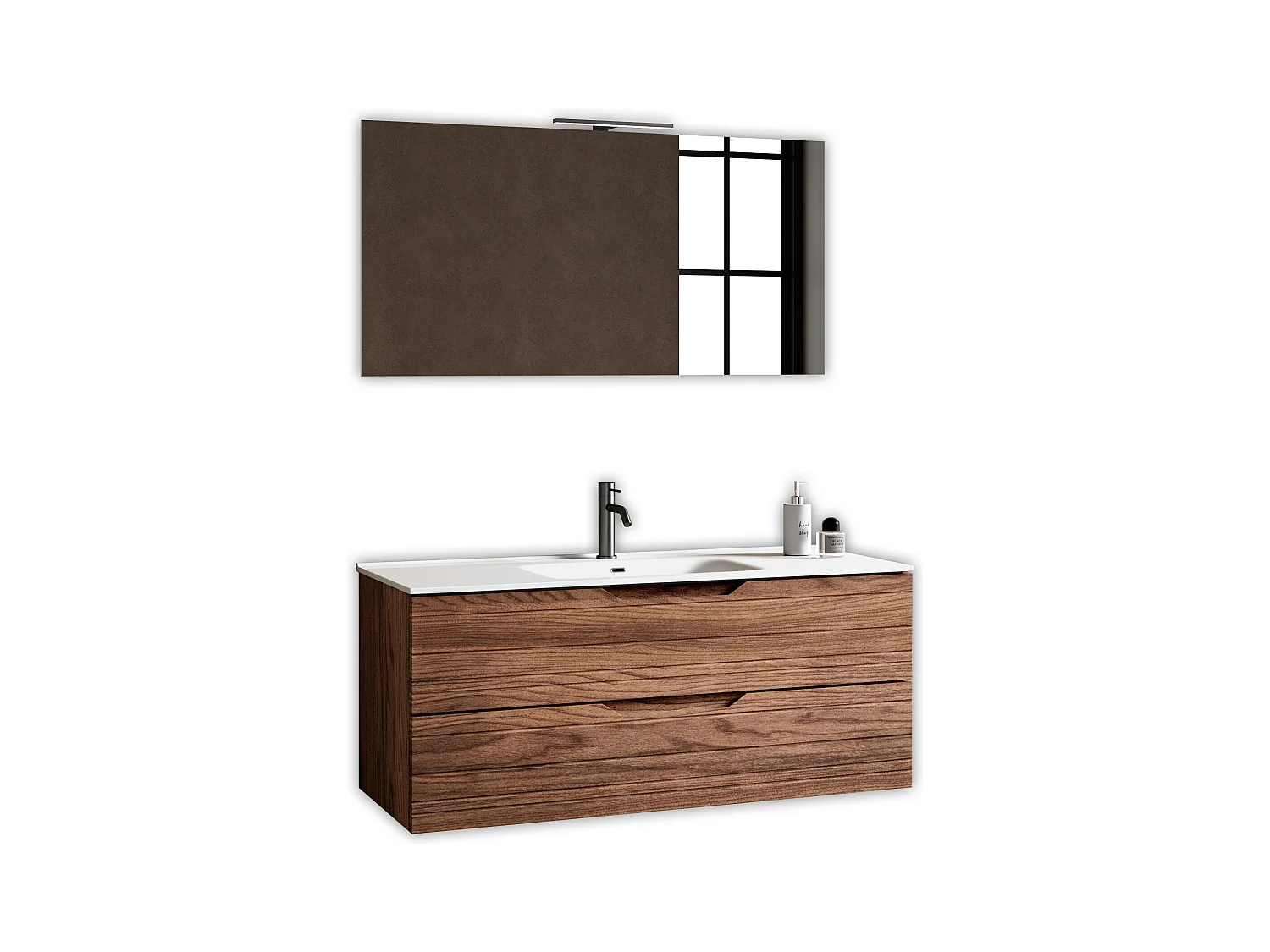 Composition 4 pièces SOLMIRA chêne Rio