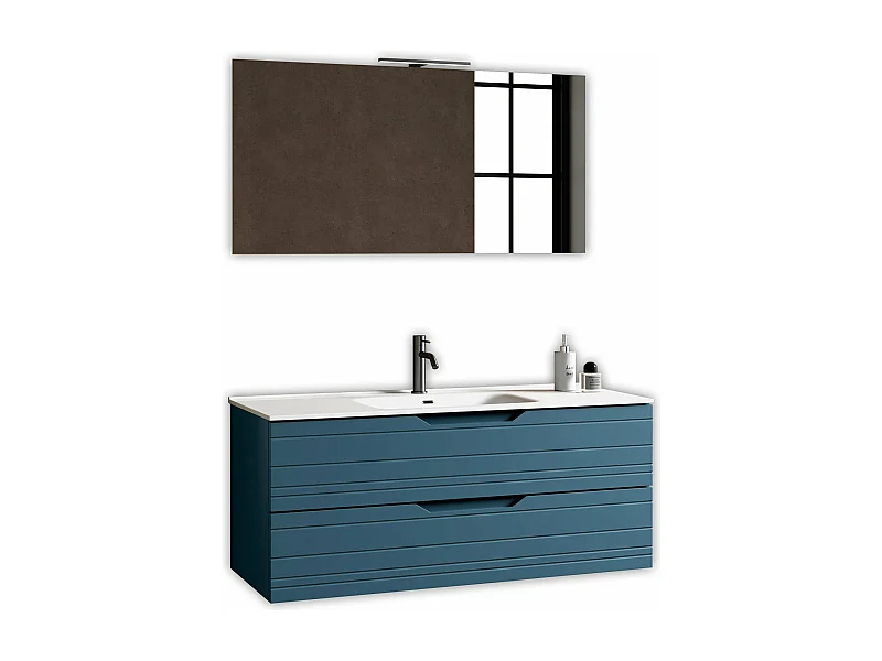 Composição de 4 peças SOLMIRA azul