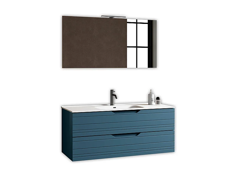 4-teiliges Set SOLMIRA blau