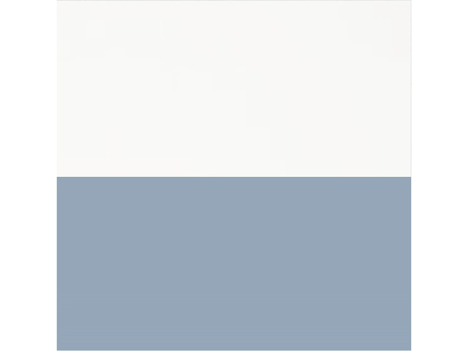 Composição de banheira direita 4 peças SOLMIRA branco/azul tiffany