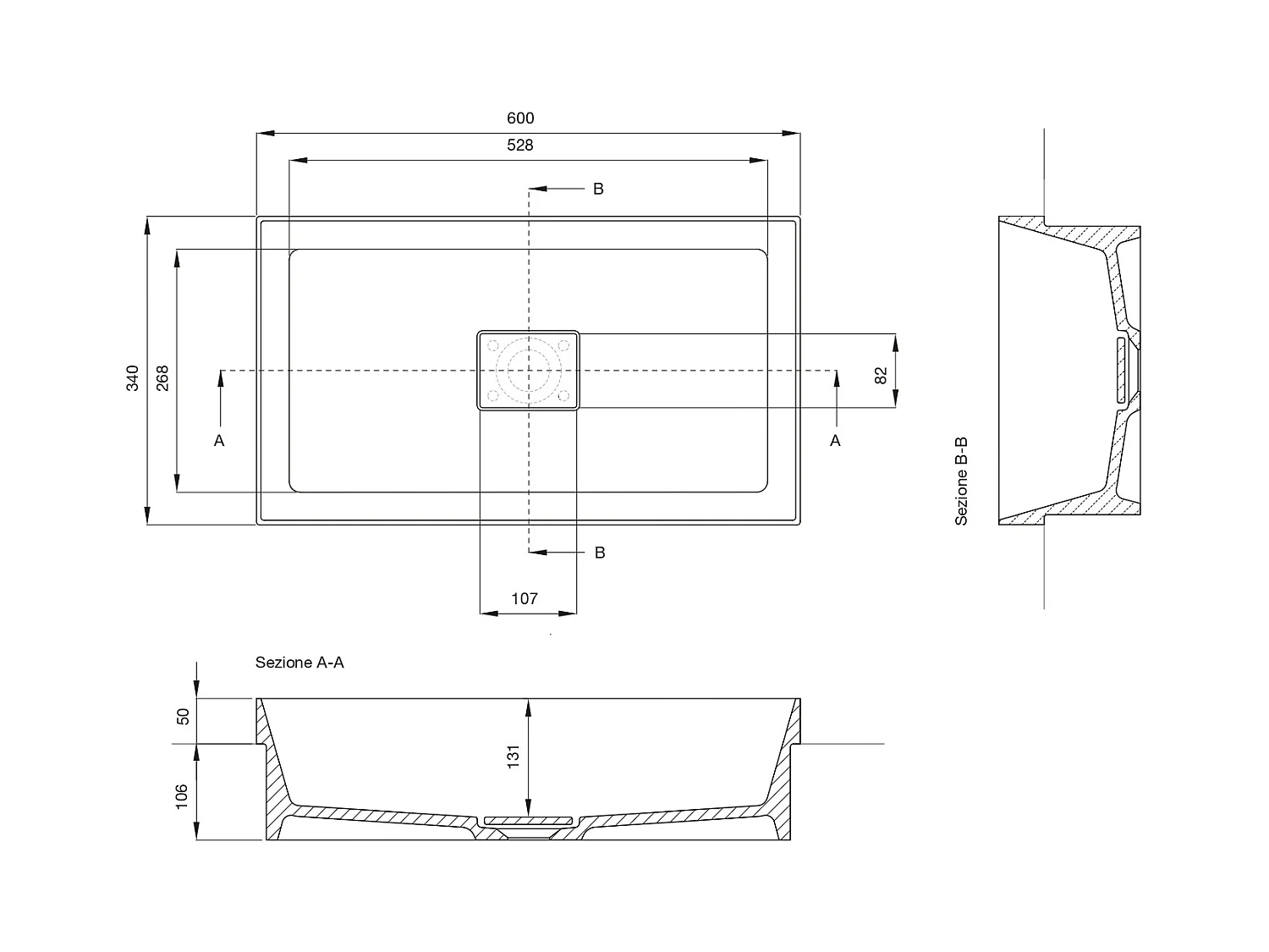 Composition 3 pièces SOLMIRA chêne Rio