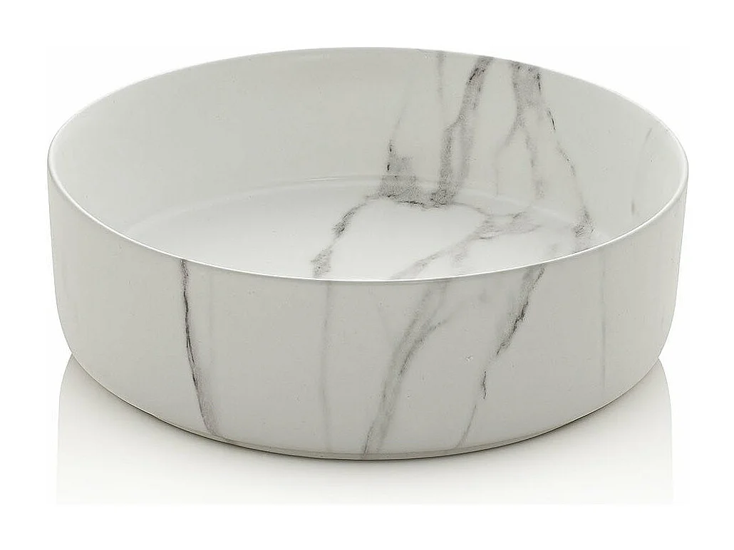 Komposition 3-teilig SOLMIRA weiß/Calacatta