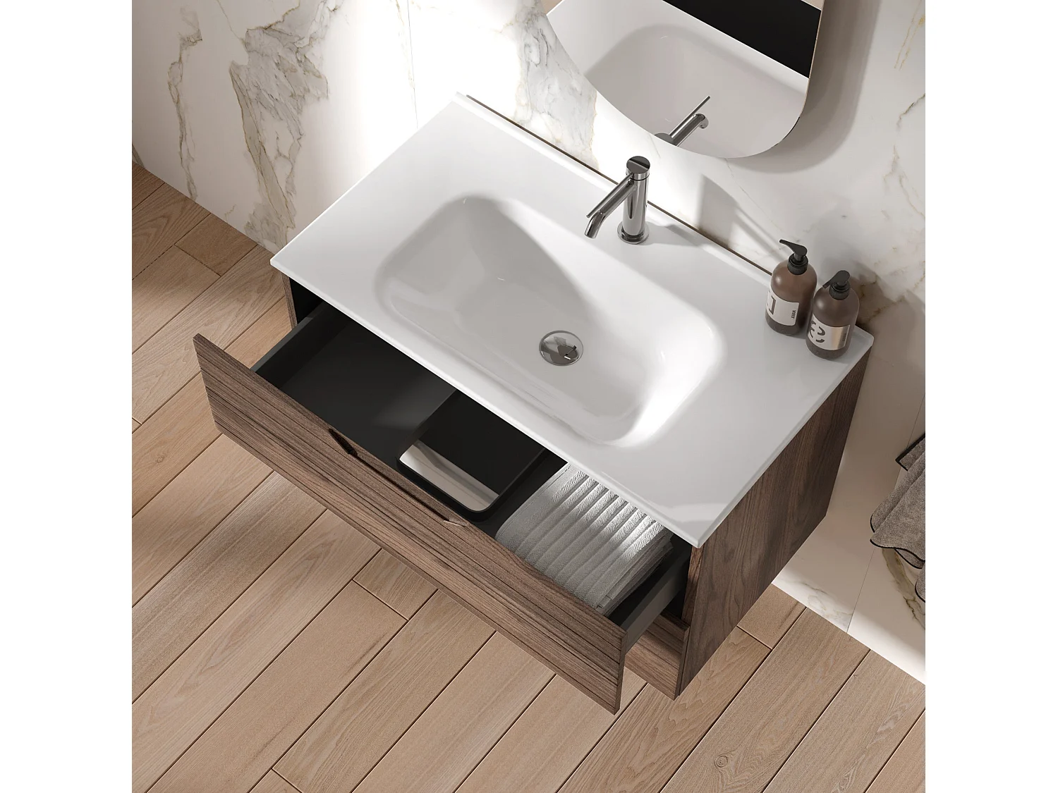 Komposition 4-teilig SOLMIRA Rio-Eiche