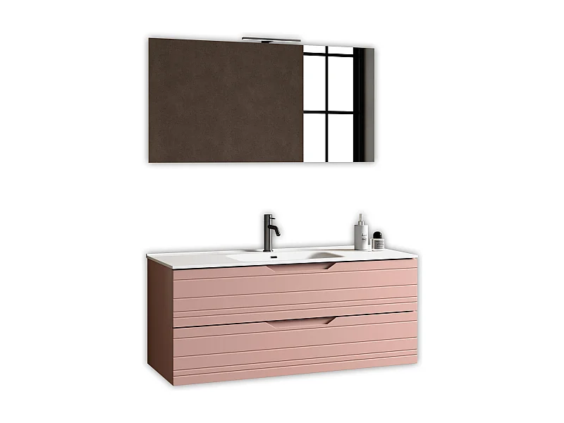 4-teiliges Set SOLMIRA puderrosa