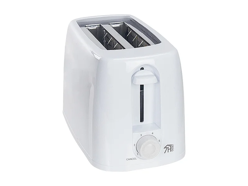 Tostadora de Pan 2 Ranuras 700W 6 Niveles de Temperatura RiseToast 7house