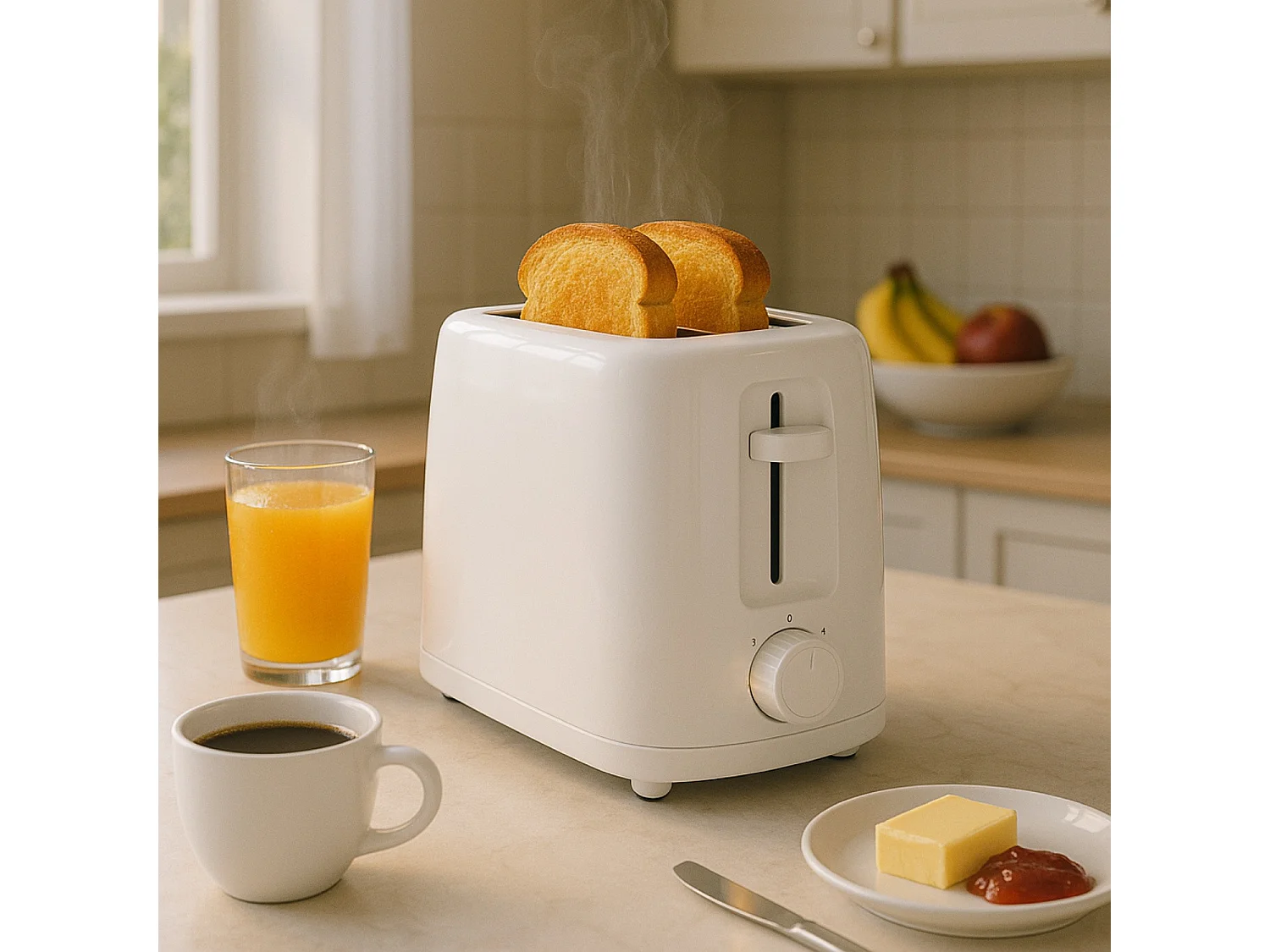 Tostapane RiseToast  a 2 scomparti, 700 W, 6 impostazioni di temperatura 7house