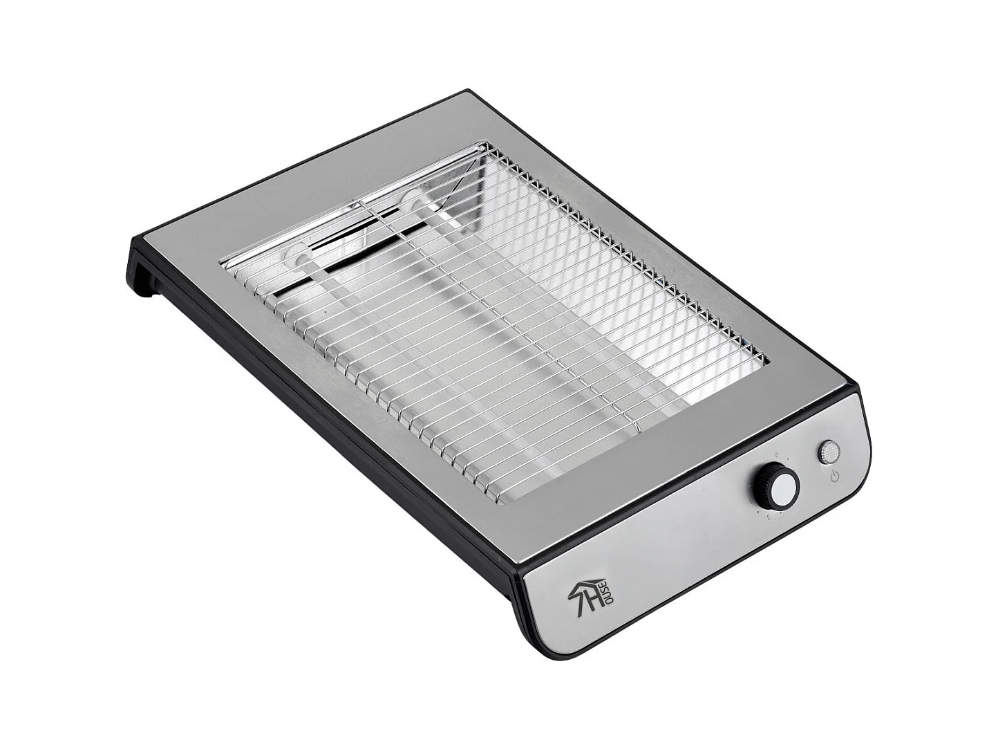 Grille-pain horizontal 600 W avec 6 niveaux de température QuickToast 7house