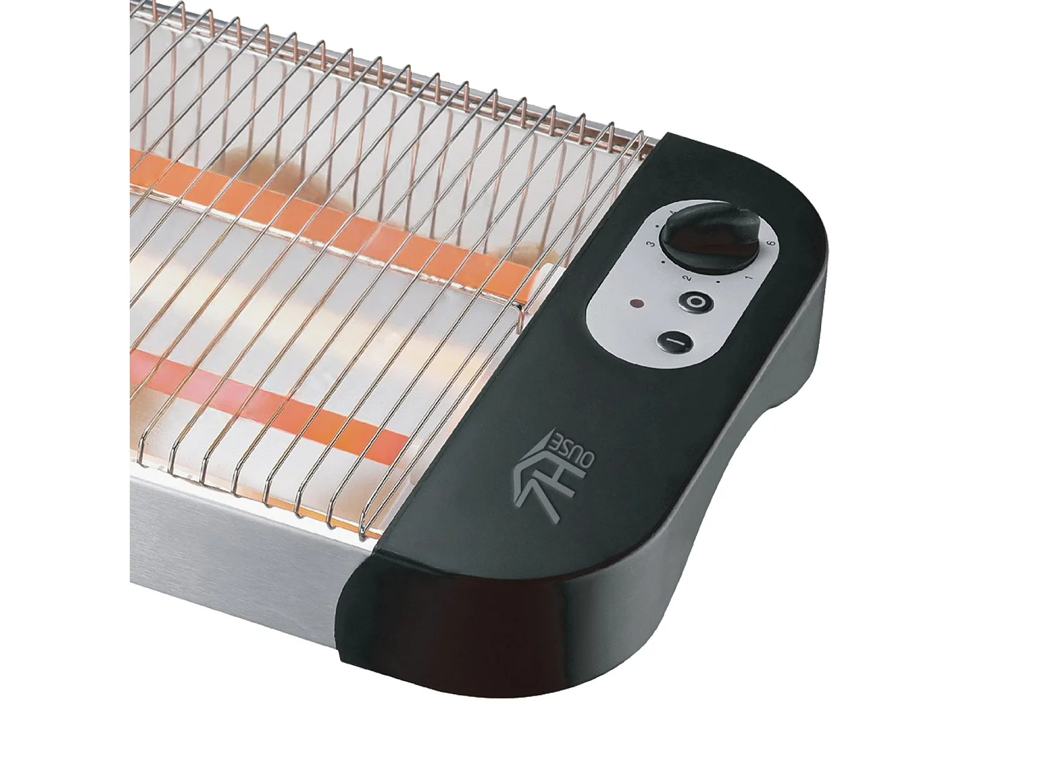 Grille-pain horizontal 600 W avec 6 niveaux de température FlatToast 7house