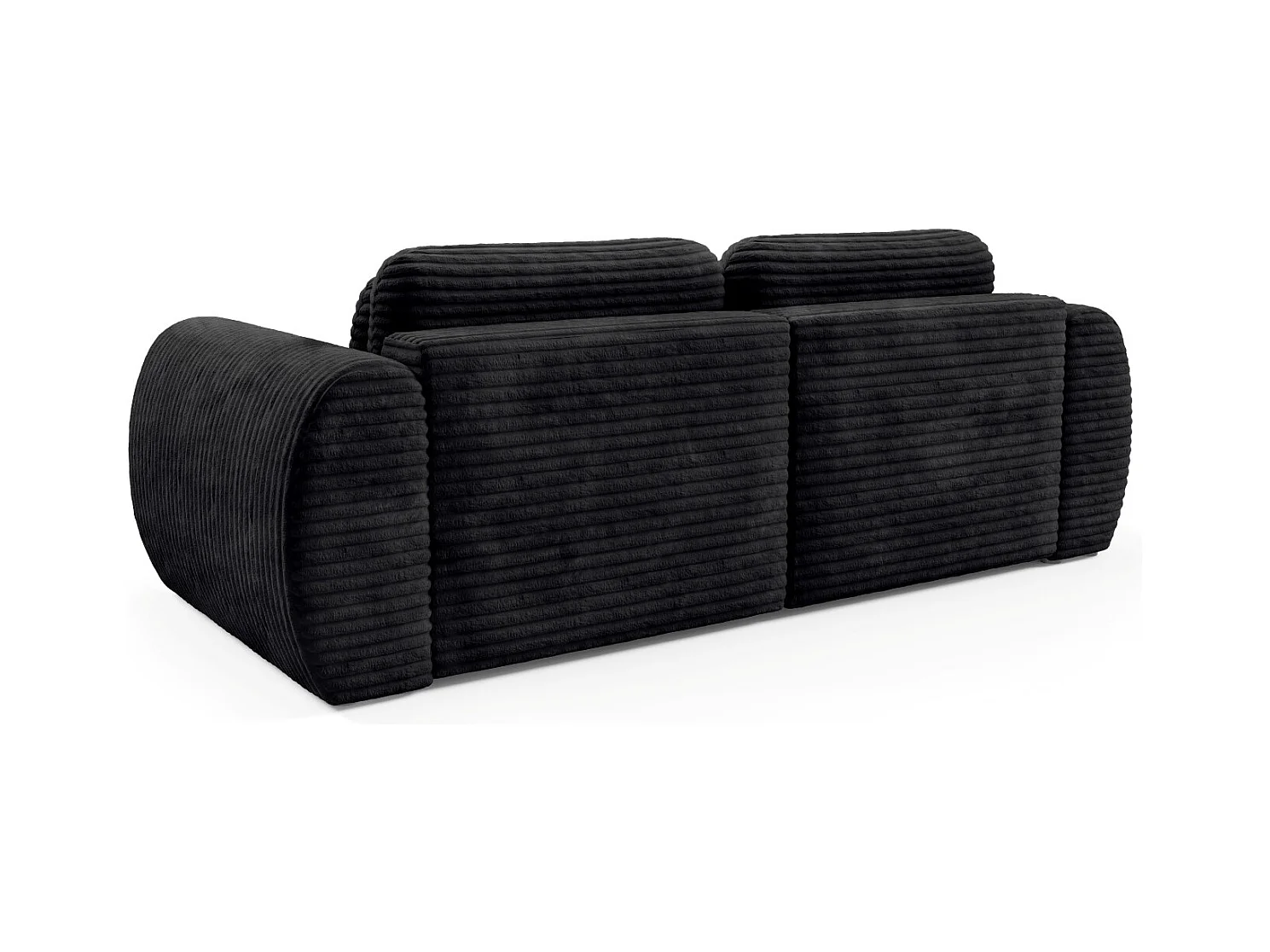 Premium Schlafsofa CLOUD Schwarz