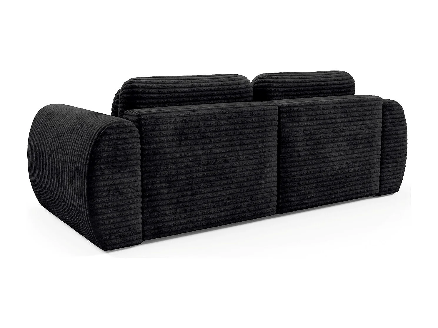 Premium slaapbank CLOUD Zwart