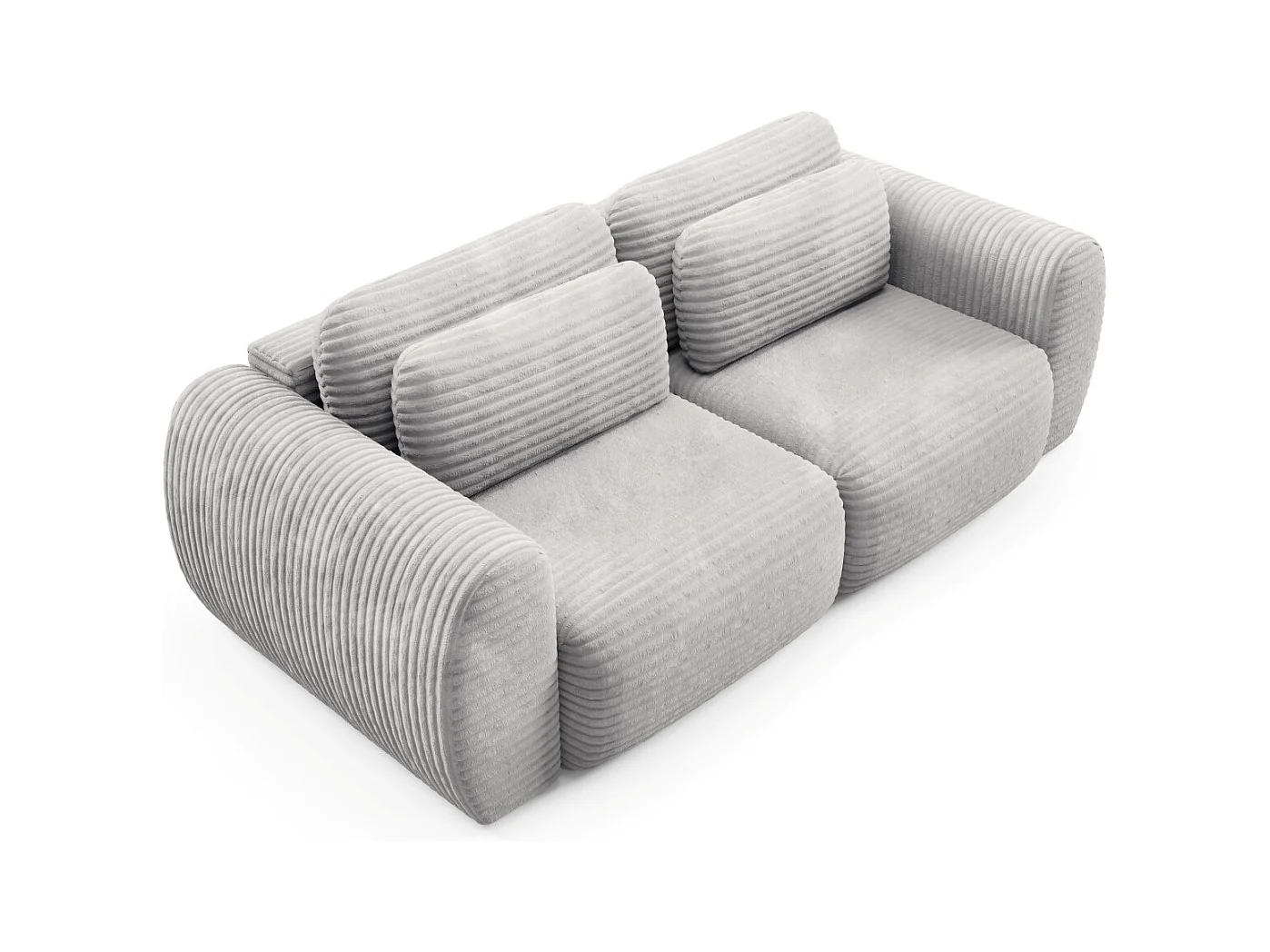 Premium Schlafsofa CLOUD Grau