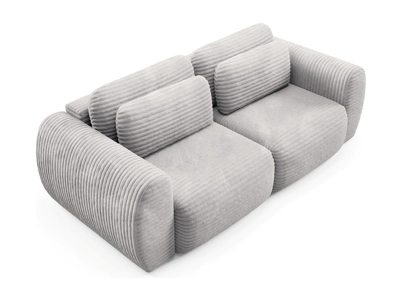 Premium slaapbank CLOUD Grijs