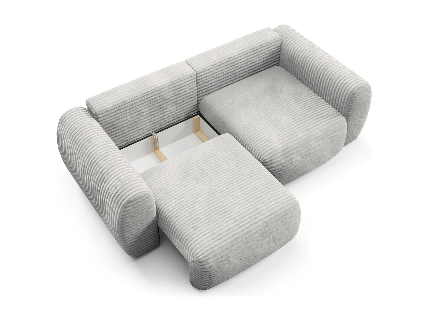 Premium slaapbank CLOUD Grijs