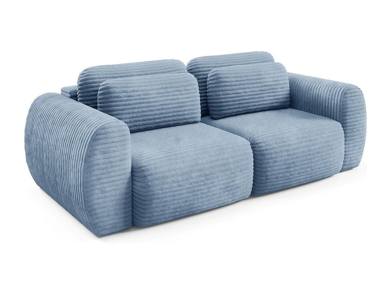 Premium slaapbank CLOUD Blauw