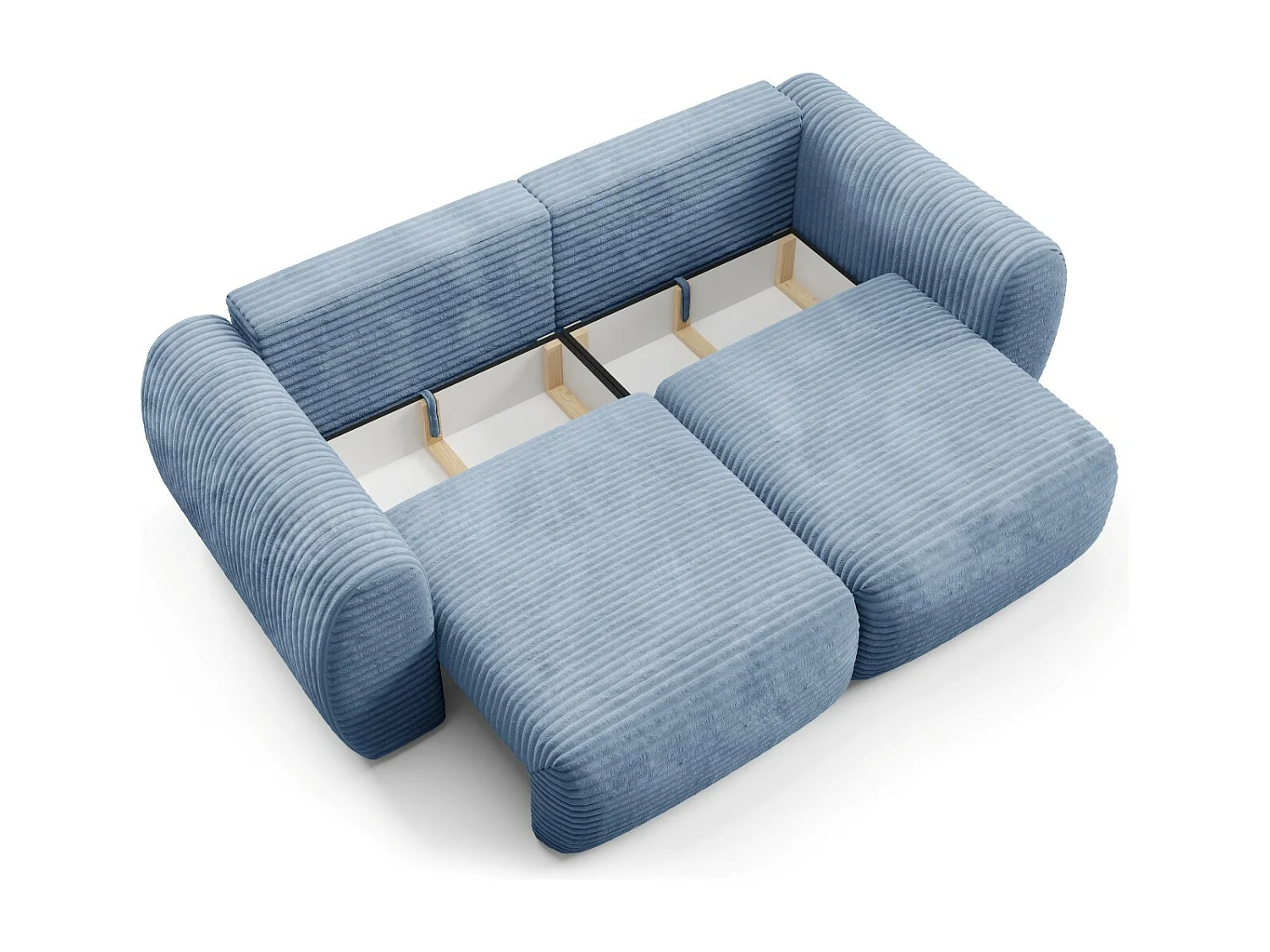 Premium slaapbank CLOUD Blauw