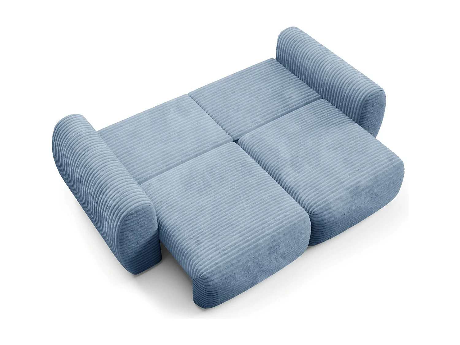 Premium slaapbank CLOUD Blauw