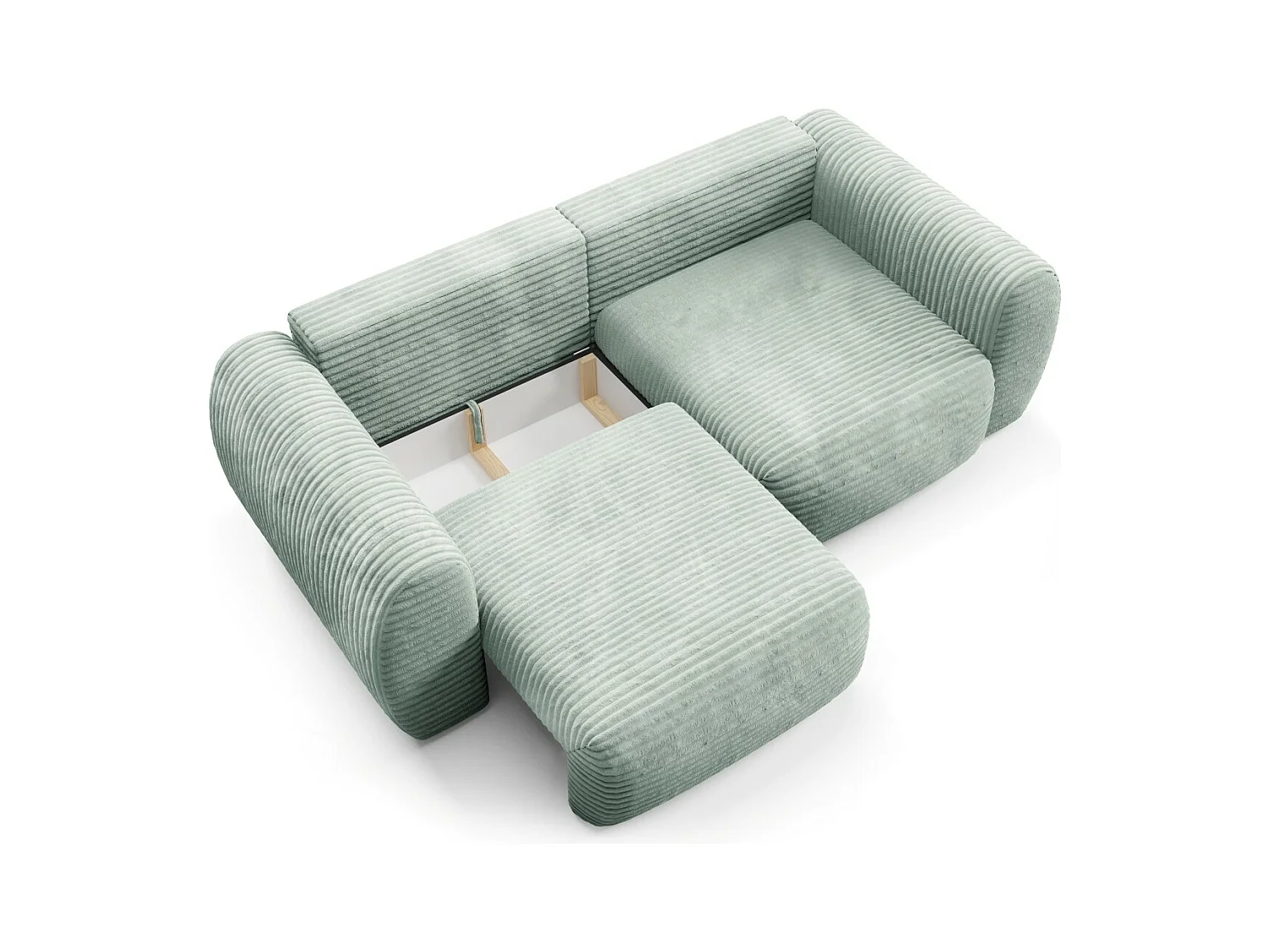 Premium Schlafsofa CLOUD Grün