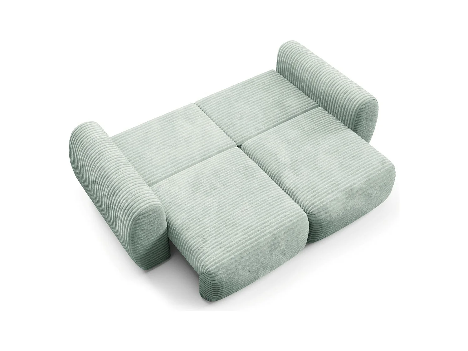 Premium Schlafsofa CLOUD Grün