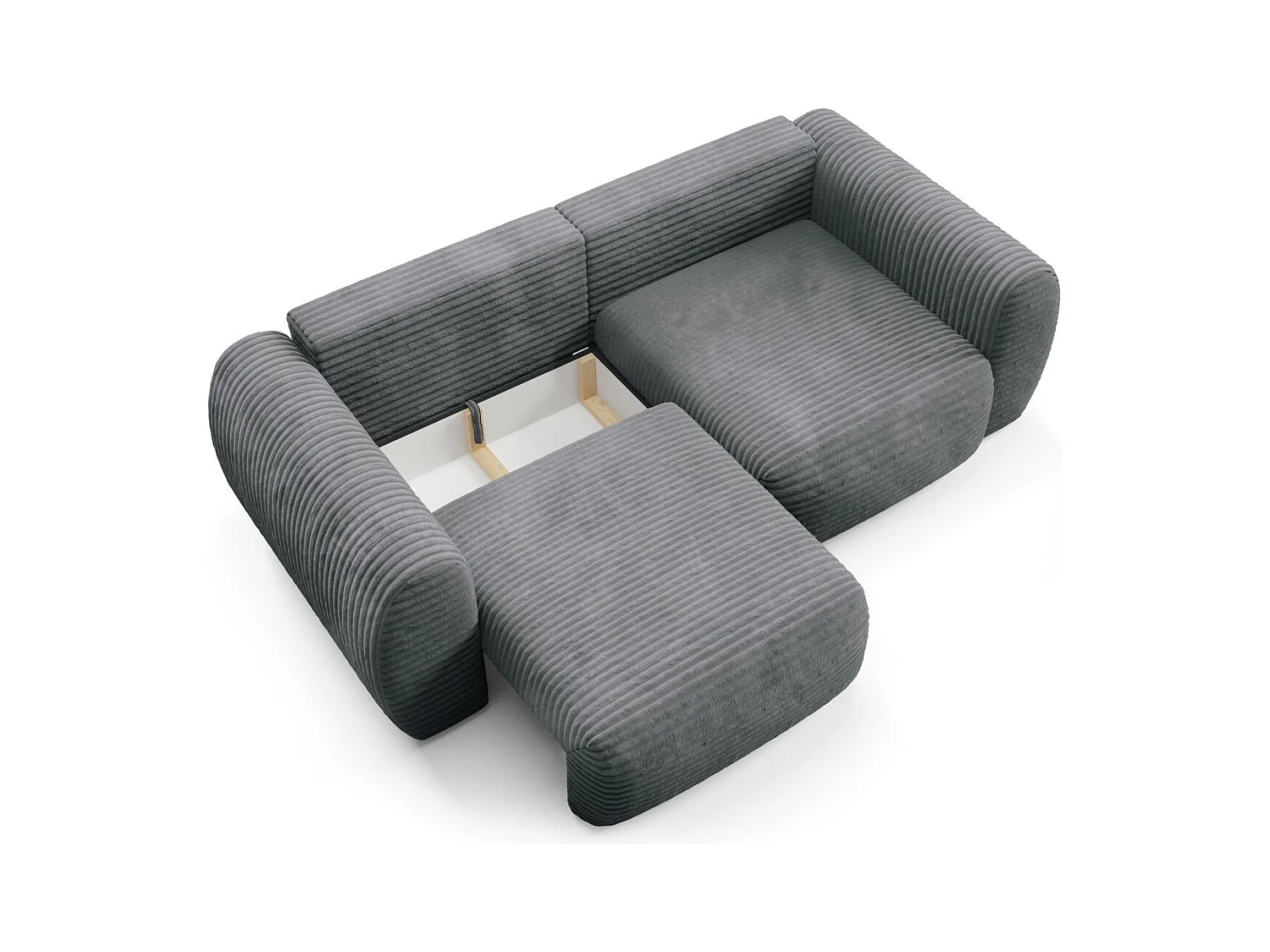 Premium Schlafsofa CLOUD Anthrazitgrau