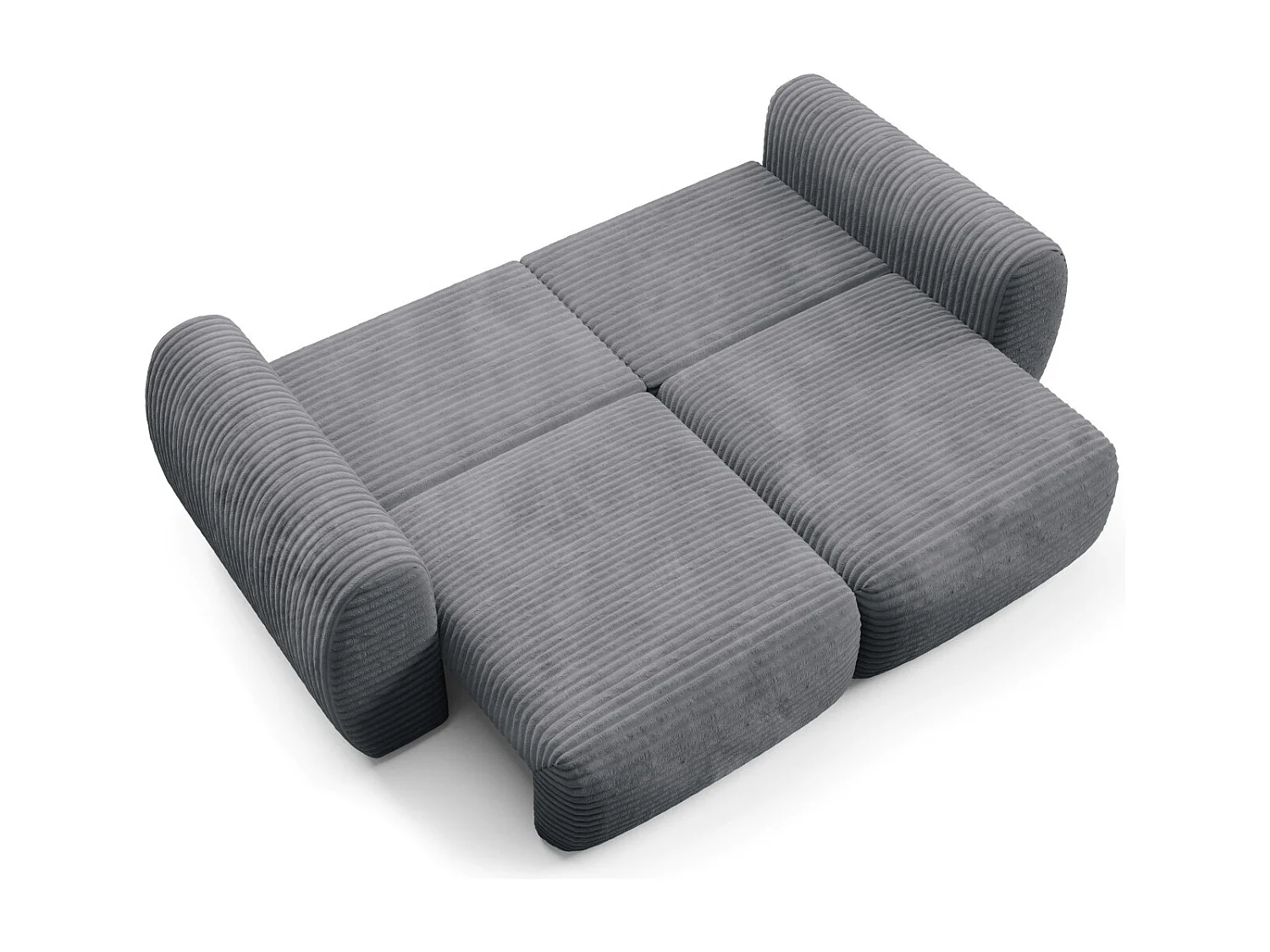 Premium slaapbank CLOUD Antracietgrijs