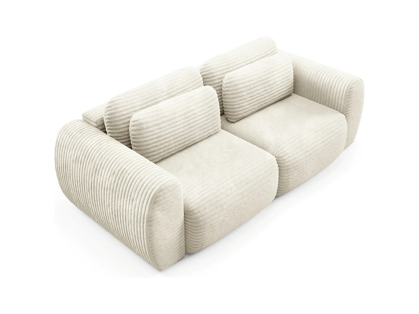 Premium Schlafsofa CLOUD Creme