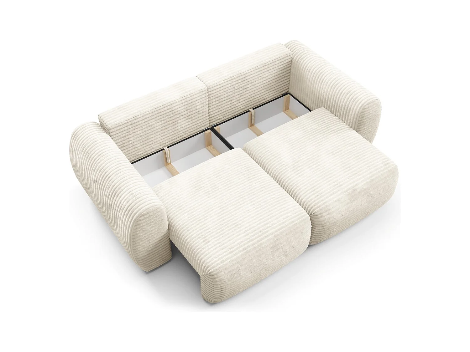 Premium Schlafsofa CLOUD Creme