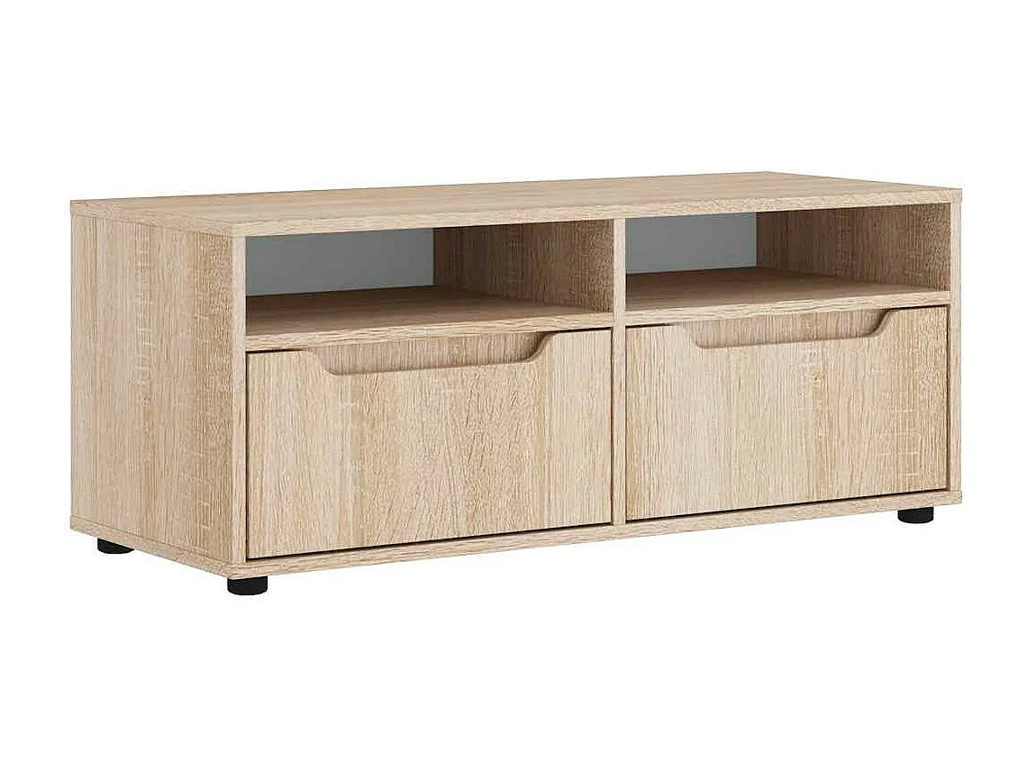 Meuble TV VISNES chêne sonoma 100x40x38 cm bois d'ingénierie
