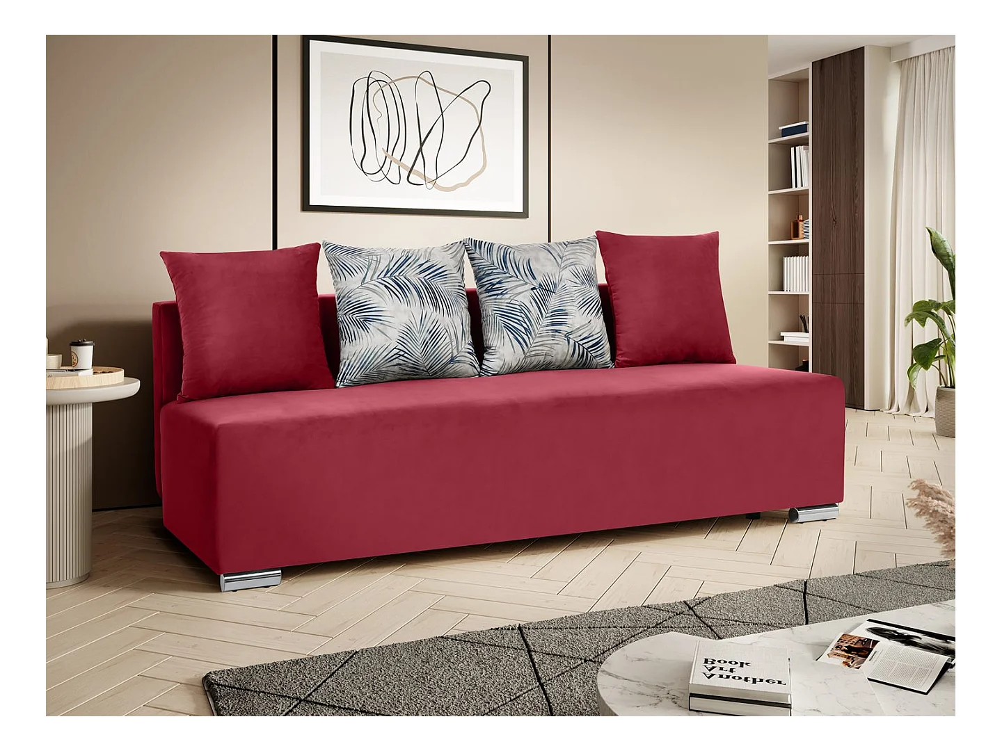 Sofa mit Schlaffunktion RILLO Gelb