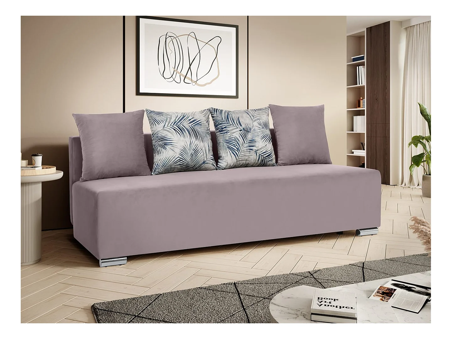 Sofa mit Schlaffunktion RILLO Rot