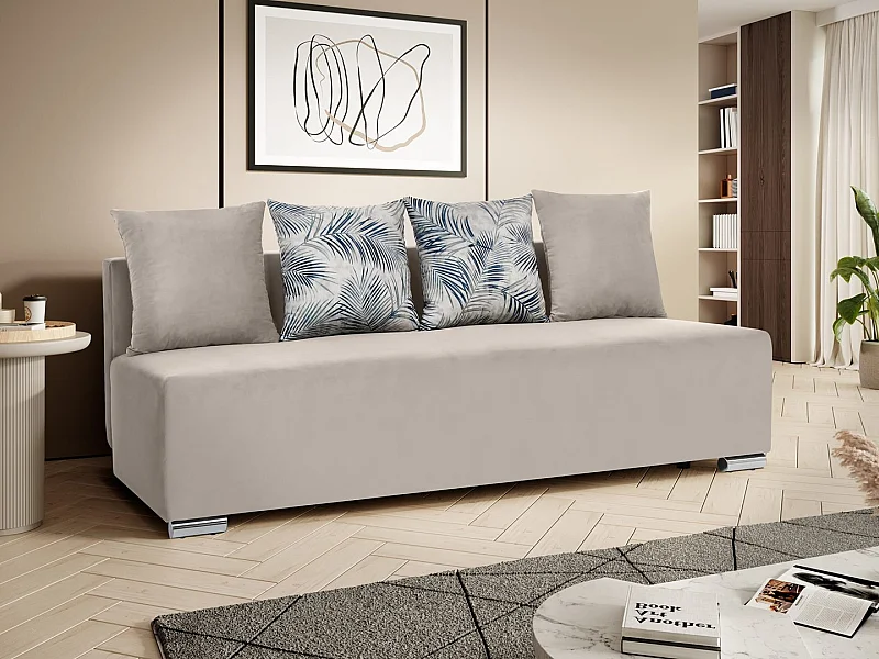 Sofa mit Schlaffunktion RILLO Beige