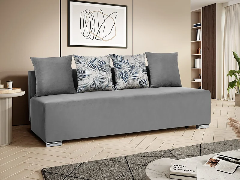 Sofa mit Schlaffunktion RILLO Grau