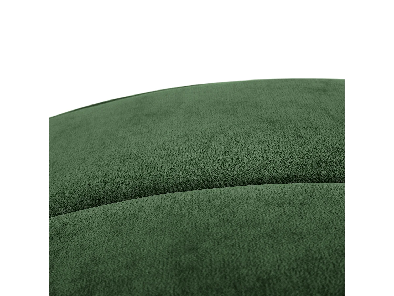 Chaise longue SAN DIEGO en velours vert