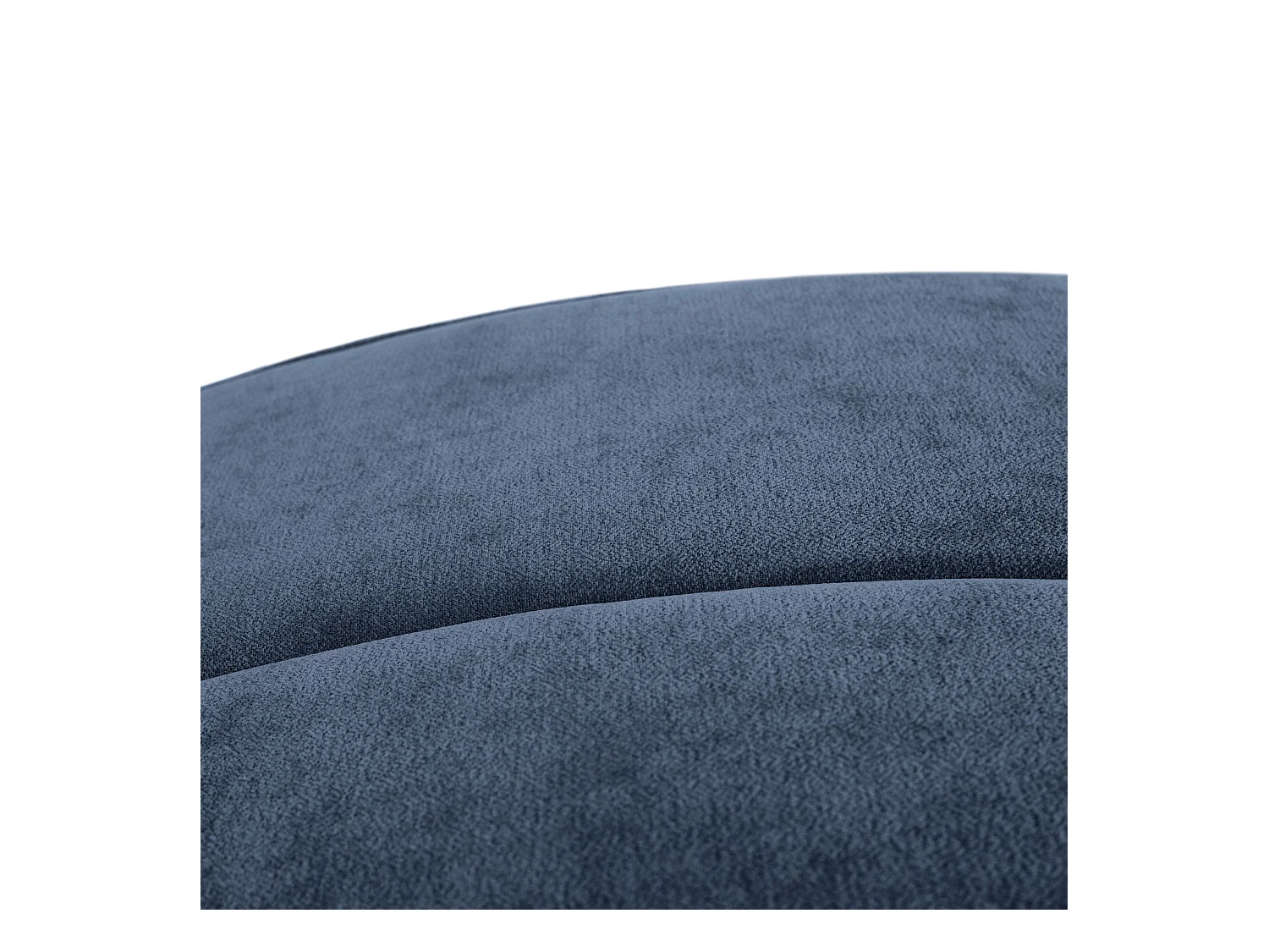 Chaiselongue SAN DIEGO im Velours Marineblau
