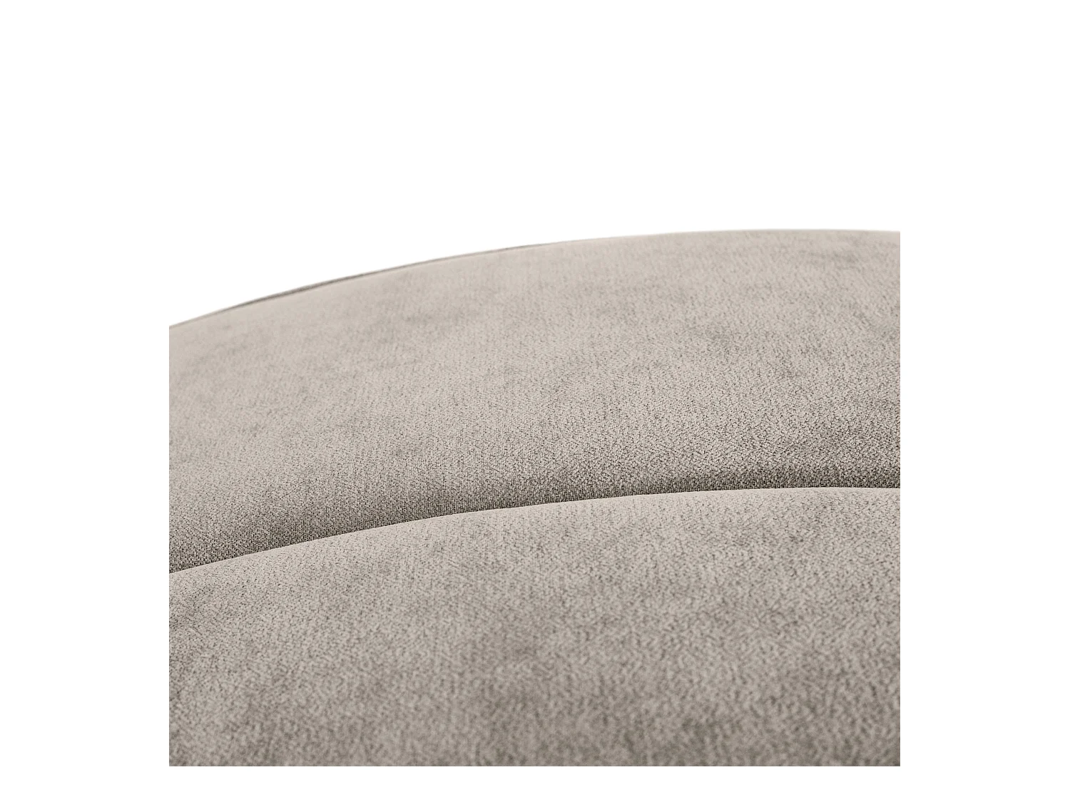 Chaiselongue SAN DIEGO in cappuccino fluweel