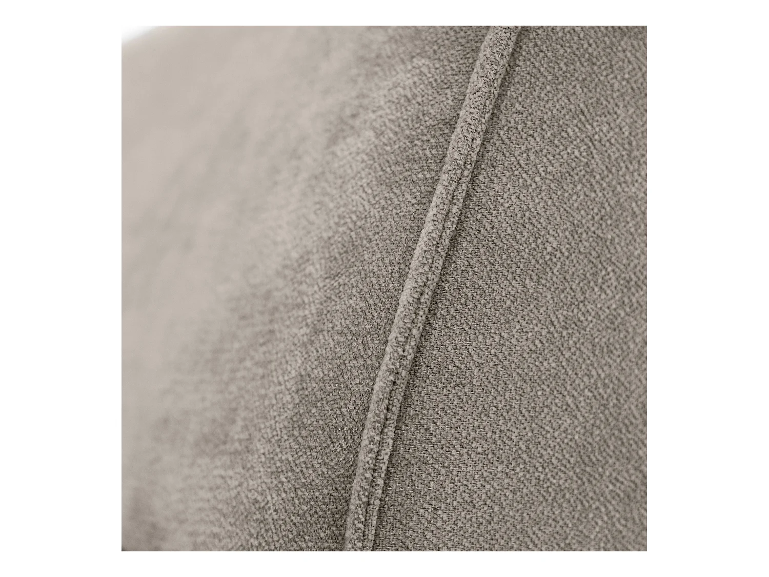 Chaiselongue SAN DIEGO in cappuccino fluweel