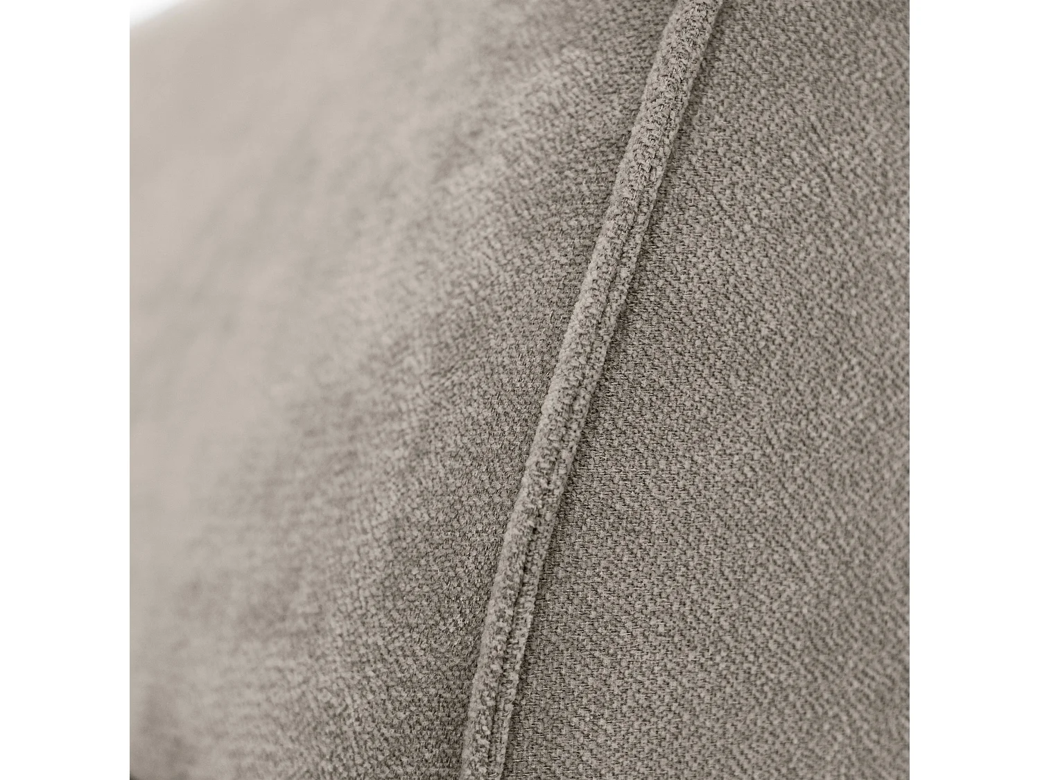 Chaise longue SAN DIEGO en velours cappuccino